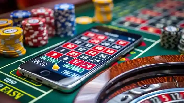 Layar meja Allbet baccarat di aplikasi mobile bos togel, menampilkan dealer, hasil kartu, dan riwayat taruhan